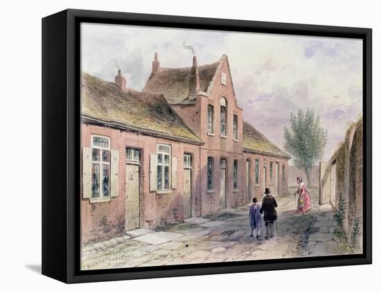 Witcher's Alms Houses Tothill Fields, 1850-Thomas Hosmer Shepherd-Framed Stretched Canvas