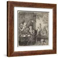 Witches Assisted by Demons Prepare for the Sabbat-David Teniers the Younger-Framed Art Print