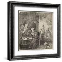 Witches Assisted by Demons Prepare for the Sabbat-David Teniers the Younger-Framed Art Print