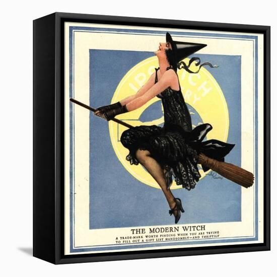 Witches at Halloween, USA, 1920-null-Framed Stretched Canvas