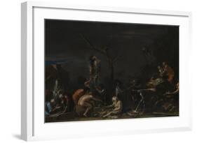 Witches at their Incantations, C. 1646-Salvatore Rosa-Framed Giclee Print