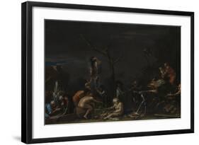 Witches at their Incantations, C. 1646-Salvatore Rosa-Framed Giclee Print