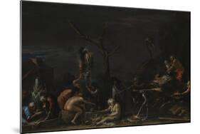 Witches at their Incantations, C. 1646-Salvatore Rosa-Mounted Giclee Print