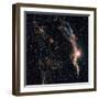 Witches Broom Nebula and Veil Nebula-Stocktrek Images-Framed Photographic Print