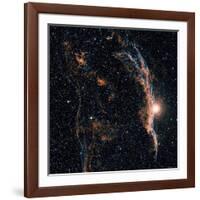 Witches Broom Nebula and Veil Nebula-Stocktrek Images-Framed Photographic Print