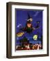 Witches Flight - Child Life, October 1953-null-Framed Premium Giclee Print