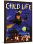 Witches Flight - Child Life, October 1953-null-Framed Giclee Print