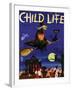 Witches Flight - Child Life, October 1953-null-Framed Giclee Print