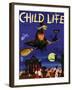 Witches Flight - Child Life, October 1953-null-Framed Giclee Print