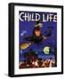 Witches Flight - Child Life, October 1953-null-Framed Premium Giclee Print