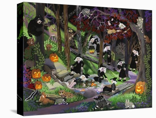 Witches in the Holler-Carol Salas-Stretched Canvas