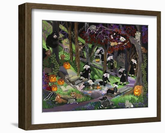 Witches in the Holler-Carol Salas-Framed Giclee Print