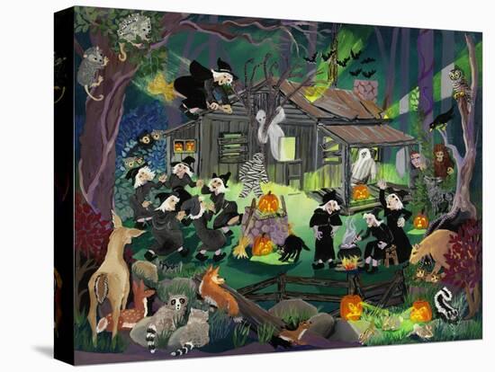 Witches in the Woods-Carol Salas-Stretched Canvas