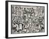 Witches' Lunch on the Sabbath-null-Framed Giclee Print
