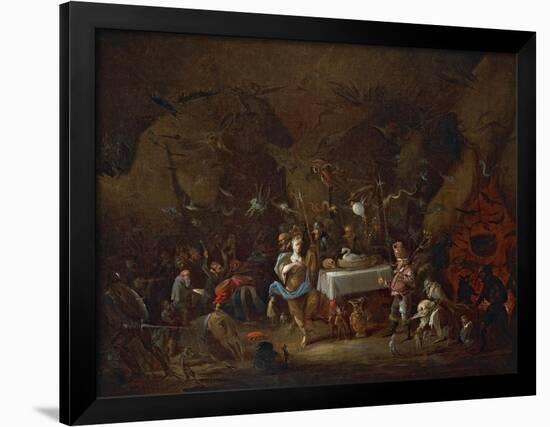 Witches Meet-Giuseppe Bernardino Bison-Framed Giclee Print