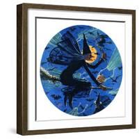 "Witches Night Out,"October 29, 1927-Eugene Iverd-Framed Giclee Print