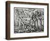 Witches Presenting Baby to Satan-null-Framed Giclee Print