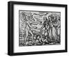 Witches Presenting Baby to Satan-null-Framed Giclee Print