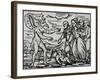 Witches Presenting Baby to Satan-null-Framed Giclee Print