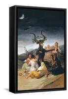 Witches Sabbath, 1797-1798-Francisco de Goya-Framed Stretched Canvas