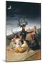 Witches Sabbath, 1797-1798-Francisco de Goya-Mounted Premium Giclee Print