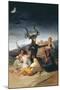 Witches Sabbath, 1797-1798-Francisco de Goya-Mounted Giclee Print