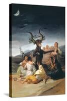 Witches Sabbath, 1797-1798-Francisco de Goya-Stretched Canvas