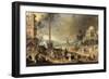 Witches Sabbath, Allegory of Vice-Claes Jacobsz Van Der Heck-Framed Art Print