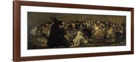 Witches' Sabbath or the Great He-Goat-Francisco de Goya-Framed Premium Giclee Print