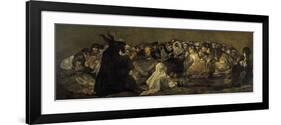 Witches' Sabbath or the Great He-Goat-Francisco de Goya-Framed Premium Giclee Print