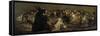 Witches' Sabbath or the Great He-Goat-Francisco de Goya-Framed Stretched Canvas
