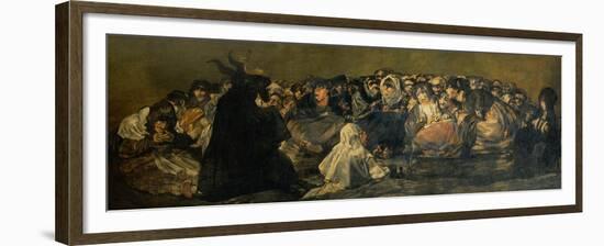 Witches' Sabbath-Francisco de Goya-Framed Giclee Print