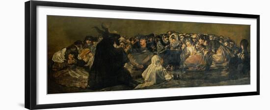 Witches' Sabbath-Francisco de Goya-Framed Giclee Print