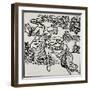 Witches Turned into Animals-null-Framed Giclee Print