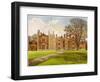 Witchingham Hall, Norfolk, Home of Viscount Canterbury, C1880-Benjamin Fawcett-Framed Giclee Print