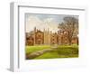 Witchingham Hall, Norfolk, Home of Viscount Canterbury, C1880-Benjamin Fawcett-Framed Giclee Print