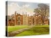 Witchingham Hall, Norfolk, Home of Viscount Canterbury, C1880-Benjamin Fawcett-Stretched Canvas