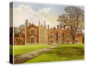 Witchingham Hall, Norfolk, Home of Viscount Canterbury, C1880-Benjamin Fawcett-Stretched Canvas