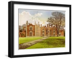 Witchingham Hall, Norfolk, Home of Viscount Canterbury, C1880-Benjamin Fawcett-Framed Giclee Print