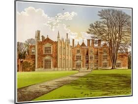 Witchingham Hall, Norfolk, Home of Viscount Canterbury, C1880-Benjamin Fawcett-Mounted Giclee Print