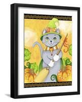 Witchy Cat-Valarie Wade-Framed Giclee Print