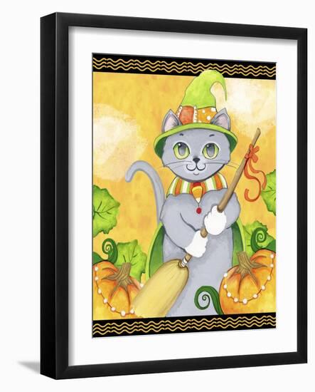 Witchy Cat-Valarie Wade-Framed Giclee Print