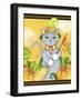 Witchy Cat-Valarie Wade-Framed Giclee Print