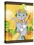 Witchy Cat-Valarie Wade-Stretched Canvas