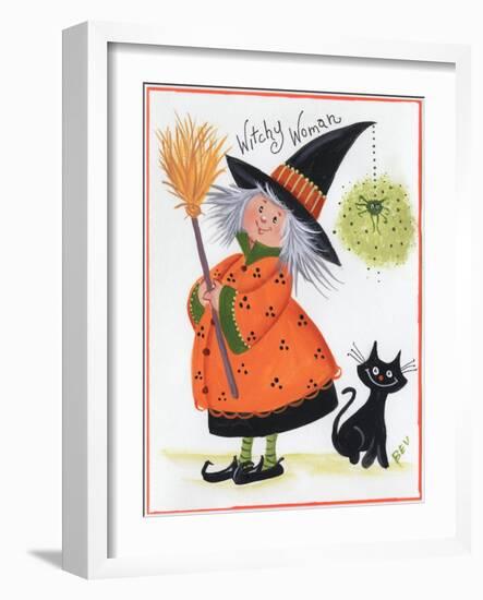 Witchy Woman-Beverly Johnston-Framed Giclee Print