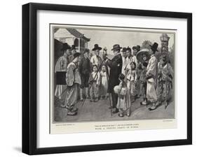 With a Survey Party in Korea-Gordon Frederick Browne-Framed Giclee Print