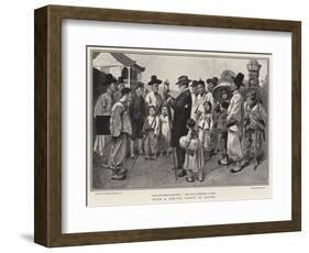 With a Survey Party in Korea-Gordon Frederick Browne-Framed Giclee Print