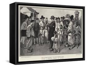 With a Survey Party in Korea-Gordon Frederick Browne-Framed Stretched Canvas