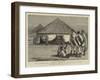 With Admiral Sir W Hewett's Embassy to King John of Abyssinia-Frederic Villiers-Framed Giclee Print