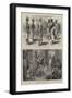 With Admiral Sir W Hewett's Embassy to King John of Abyssinia-Godefroy Durand-Framed Giclee Print